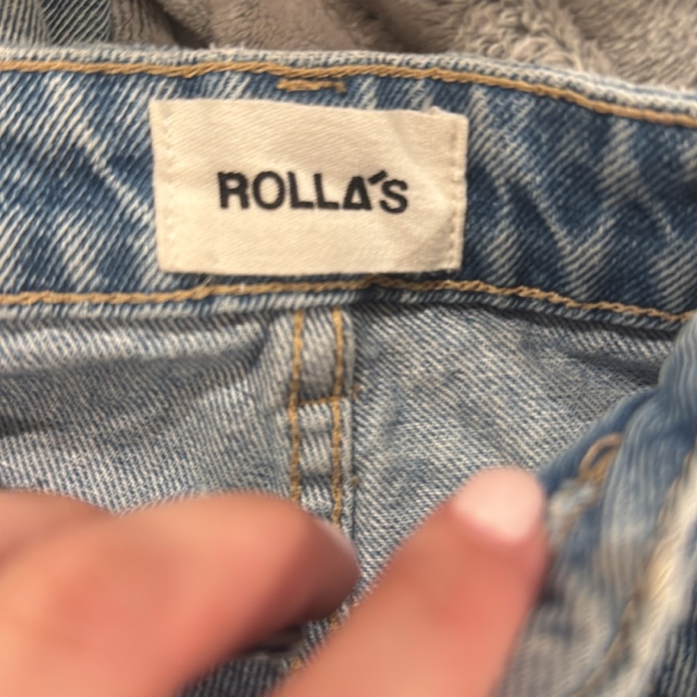 ROLLAS High Rise Slim Dusters Size 29 - Picture 3 of 5